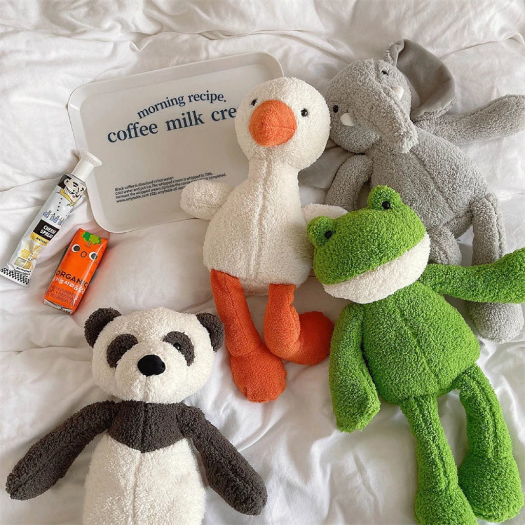 40Cm Soft Toy Fluffy Long-Legged Frog