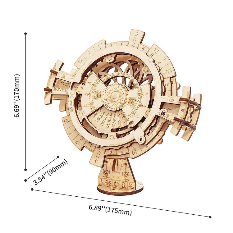 Robotime ROKR Perpetual Calendar 3D Wooden Puzzle LK201