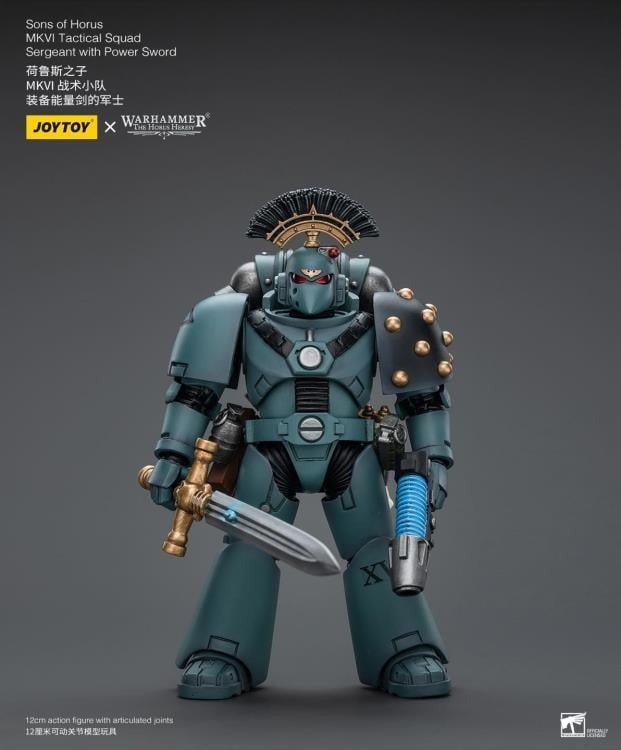 Sons of Horus: MKVI Tactical Squad Sergeant with Power Sword JT9466