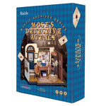 Robotime Rolife Mose's Detective Agency DIY Miniature House Kit DG157