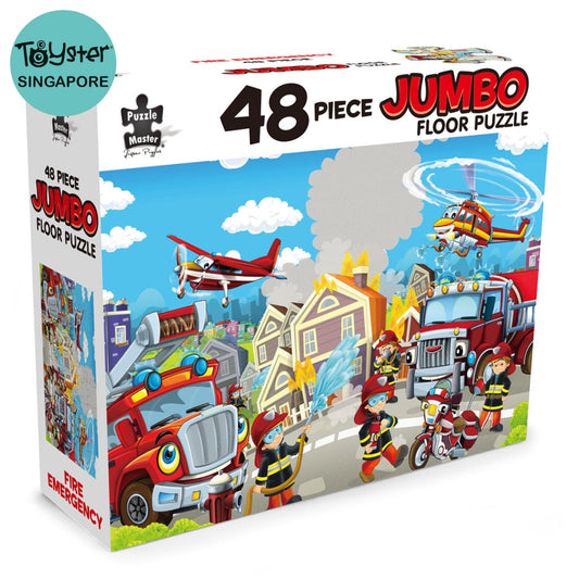 48 Piece Jumbo Floor Puzzle Fire Emergency Master
