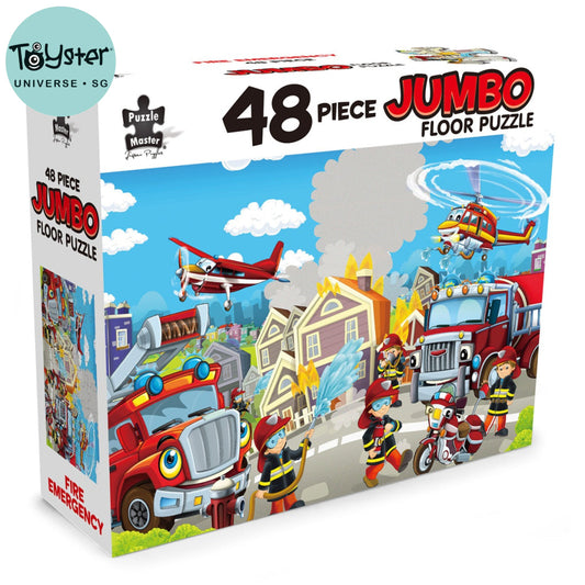 48 Piece Jumbo Floor Puzzle Fire Emergency Master