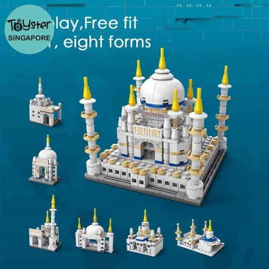 510Pcs Taj Mahal Mini Building Blocks