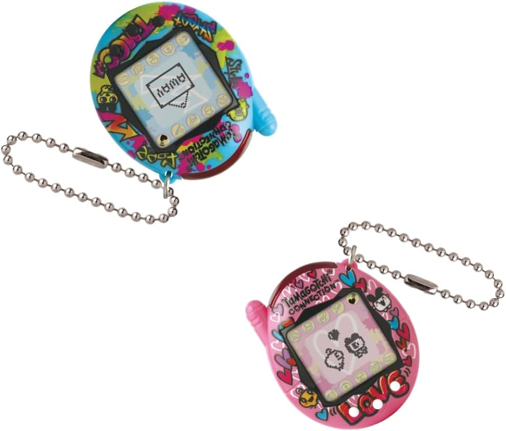 Bandai Tamagotchi Connection True Friends - Blue Graffiti and Pink Graffiti