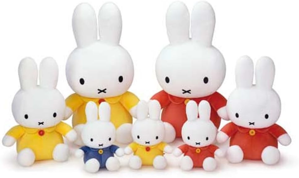 Miffy Plush Toy, Size M (36cm) - Yellow