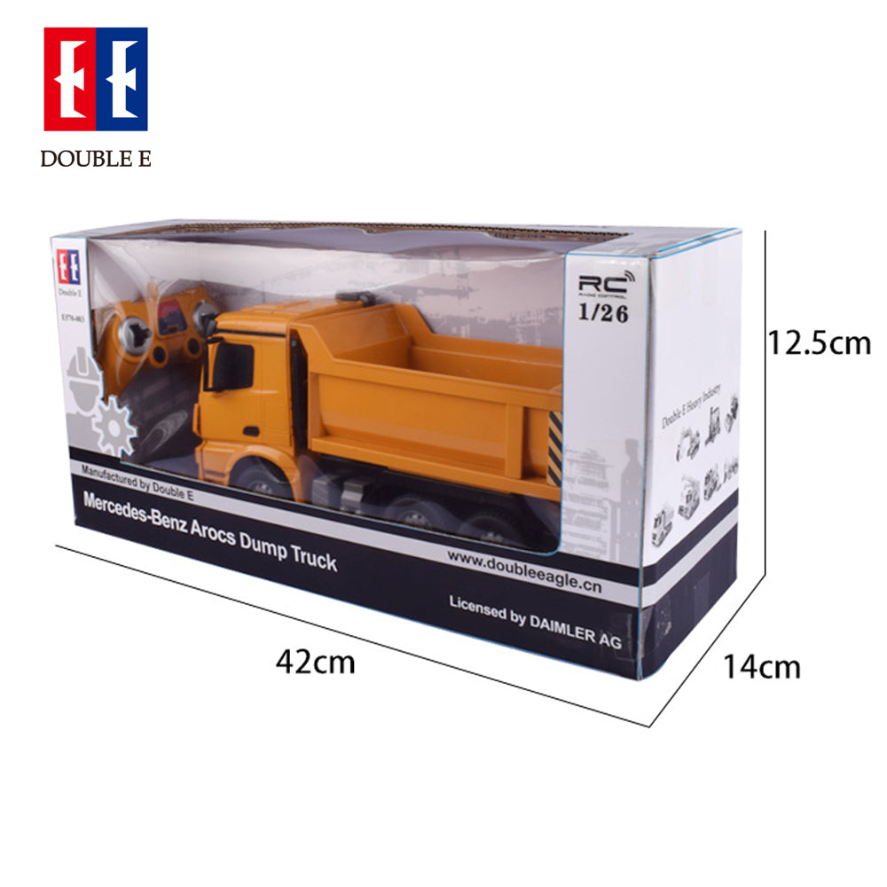 Double E Licensed Mercedes-Benz Rc Dump Truck 1/26 Scale E570-003