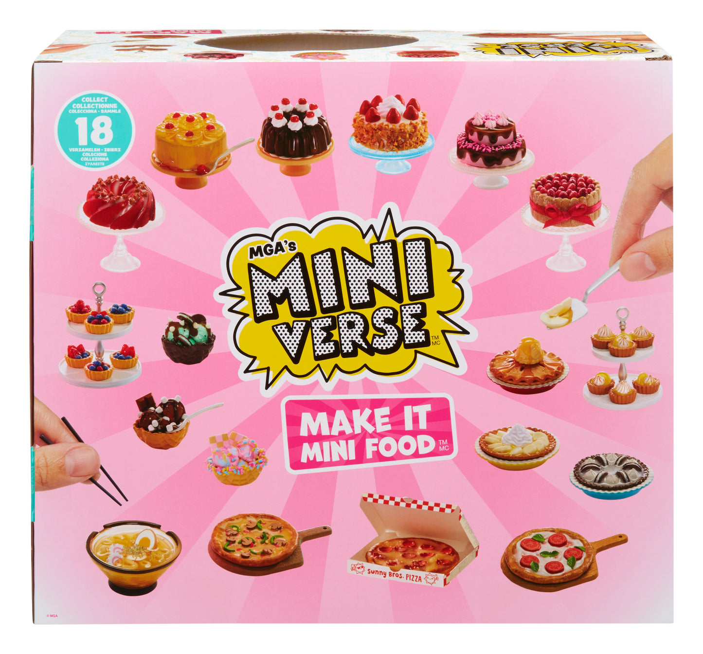 MGA の Miniverse Make It Mini Food Diner シリーズ 2B ミニ コレクタブル