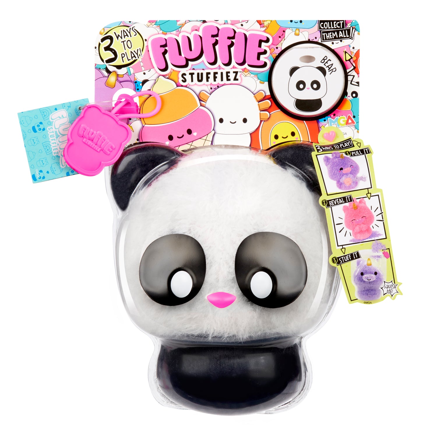 Fluffie Stuffiez Panda Small Collectible Feature Plush