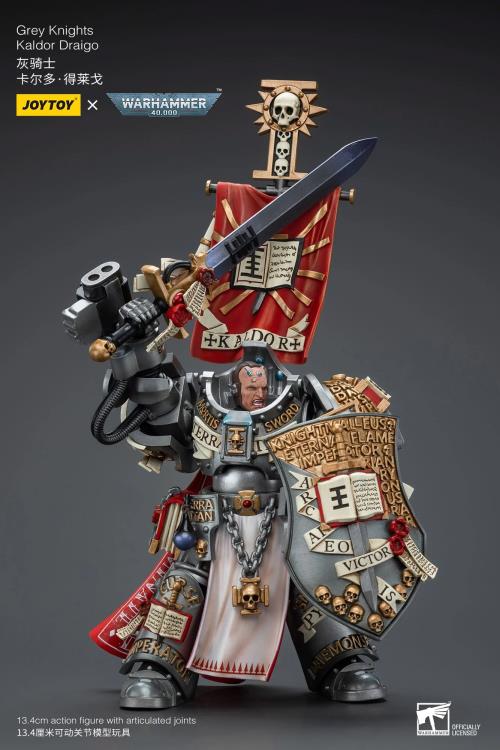 JOYTOY Warhammer 40K Grey Knights Grey Knights Kaldor Draigo JT9220