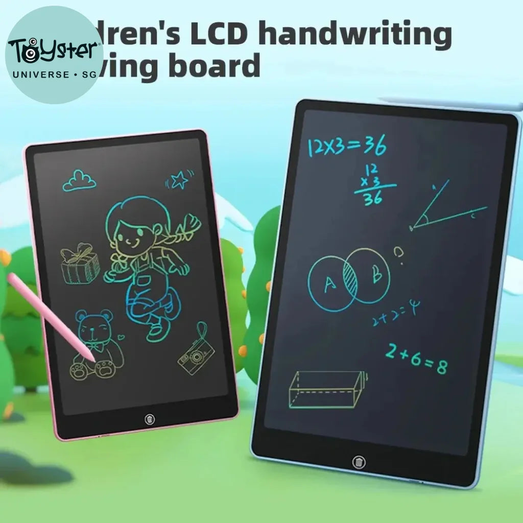 6.5/8.5/10/12 Inch Lcd Writing Tablet Kids Drawing Board