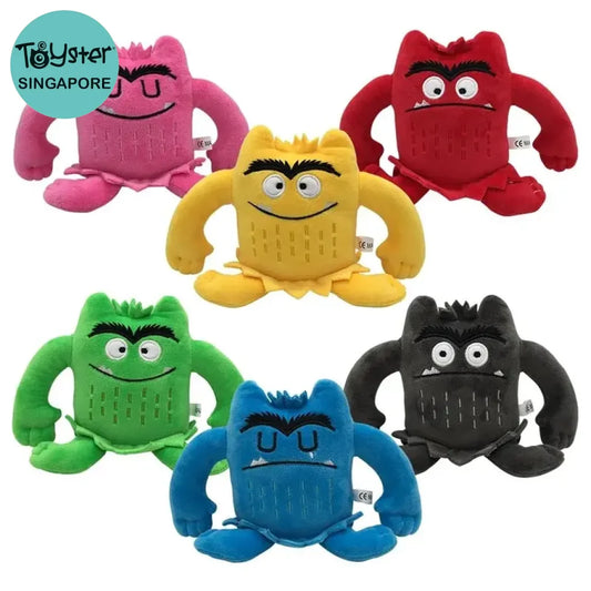 6 Colors The Color Monster Plush