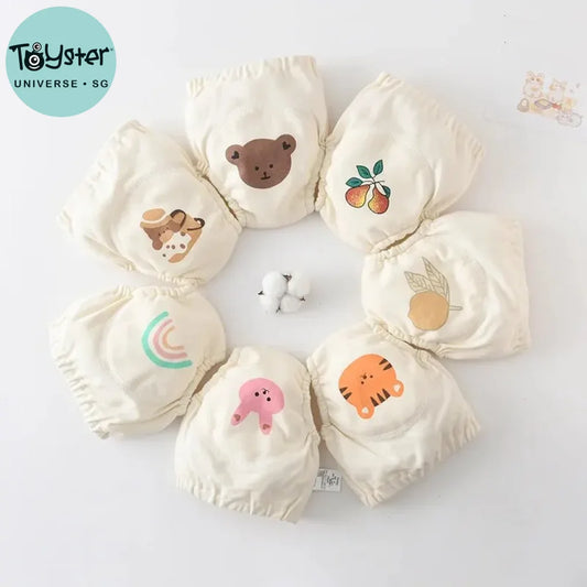 6 Layers Cloth Baby Diapers Breathable Reusable