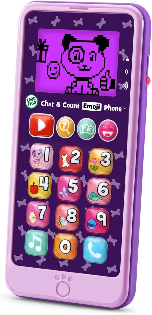 Leap Frog Chat and Count Emoji Phone, Purple