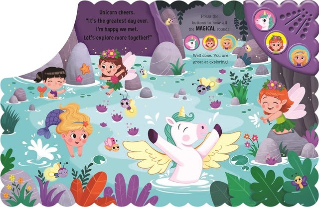 Igloo Books Playtime Sounds : Explore with Unicorn and Friends