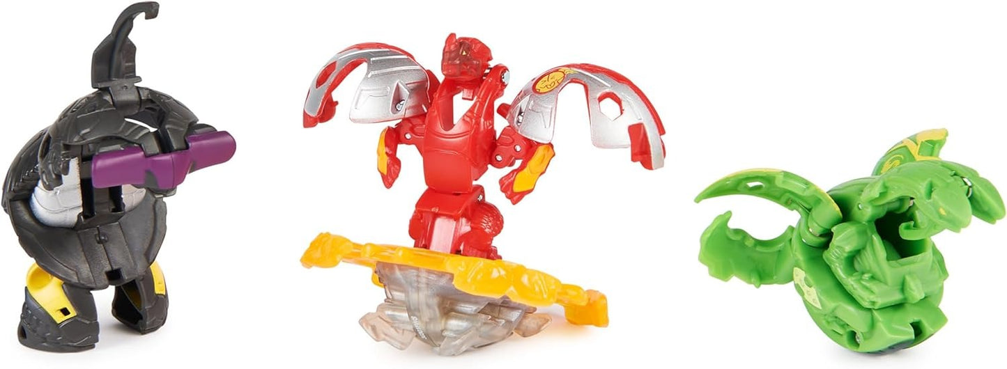 BAKUGAN - Starter Pack - Special Attack DRAGONOID, NILLIOUS & Hammerhead