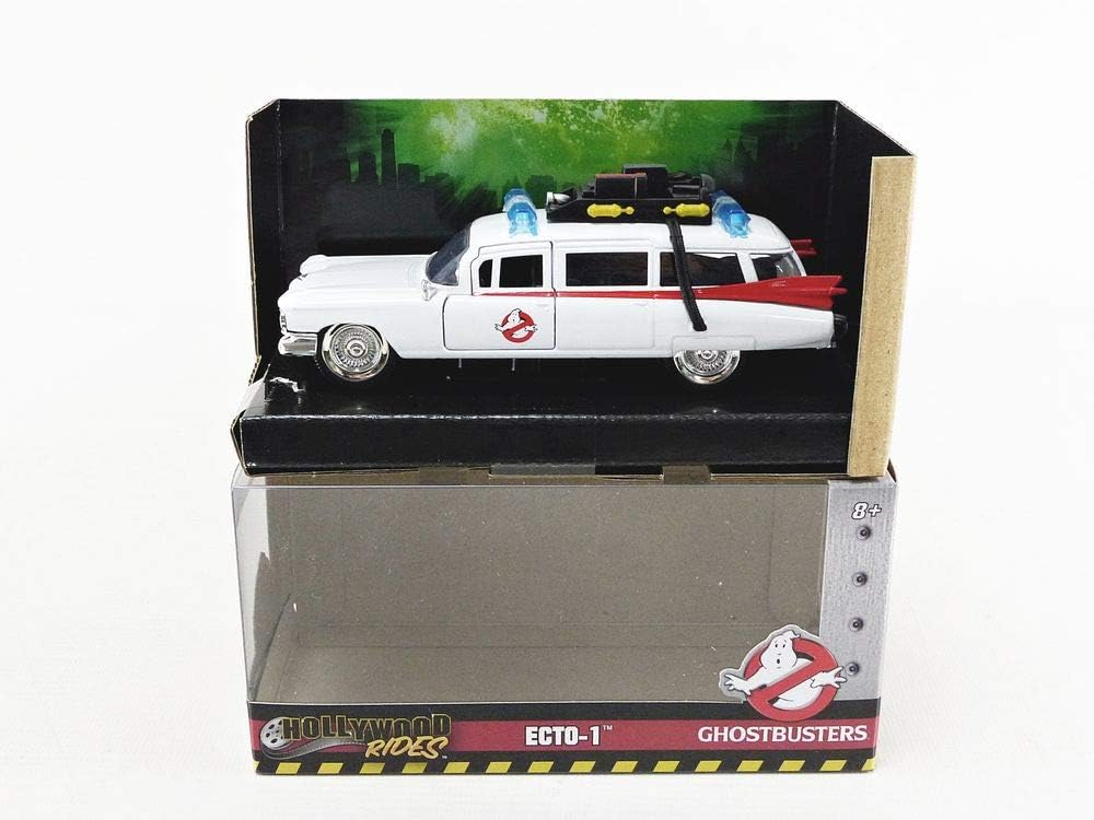 Jada Back To The Future Ghostbusters Time Machine-1:32 Die-Cast Vehicle