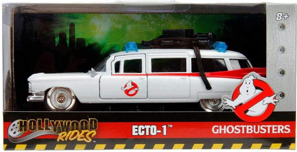 Jada Back To The Future Ghostbusters Time Machine-1:32 Die-Cast Vehicle