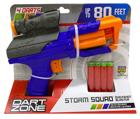 Dart Zone Storm Squad Blaster - Blue