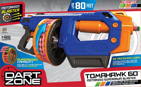 Dart Zone Tomahawk 60 Motorized Superdrum Blaster
