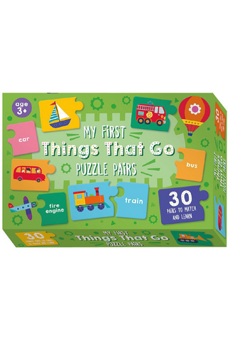 My First Things That Go Puzzle Pairs