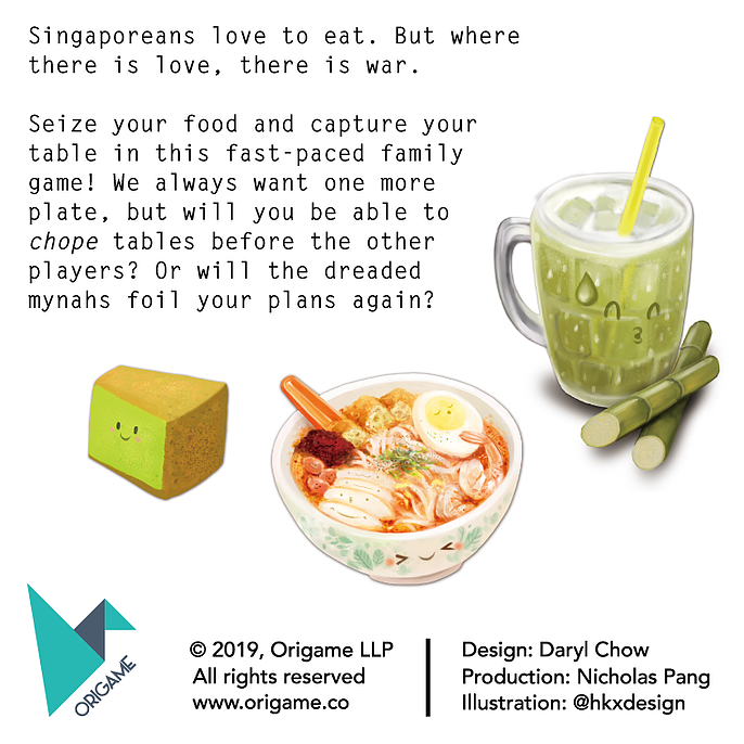 Chope! The Card Game (5th Anniversary Edition)