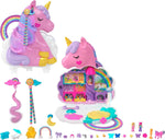 Polly Pocket Rainbow Unicorn Salon Styling Head