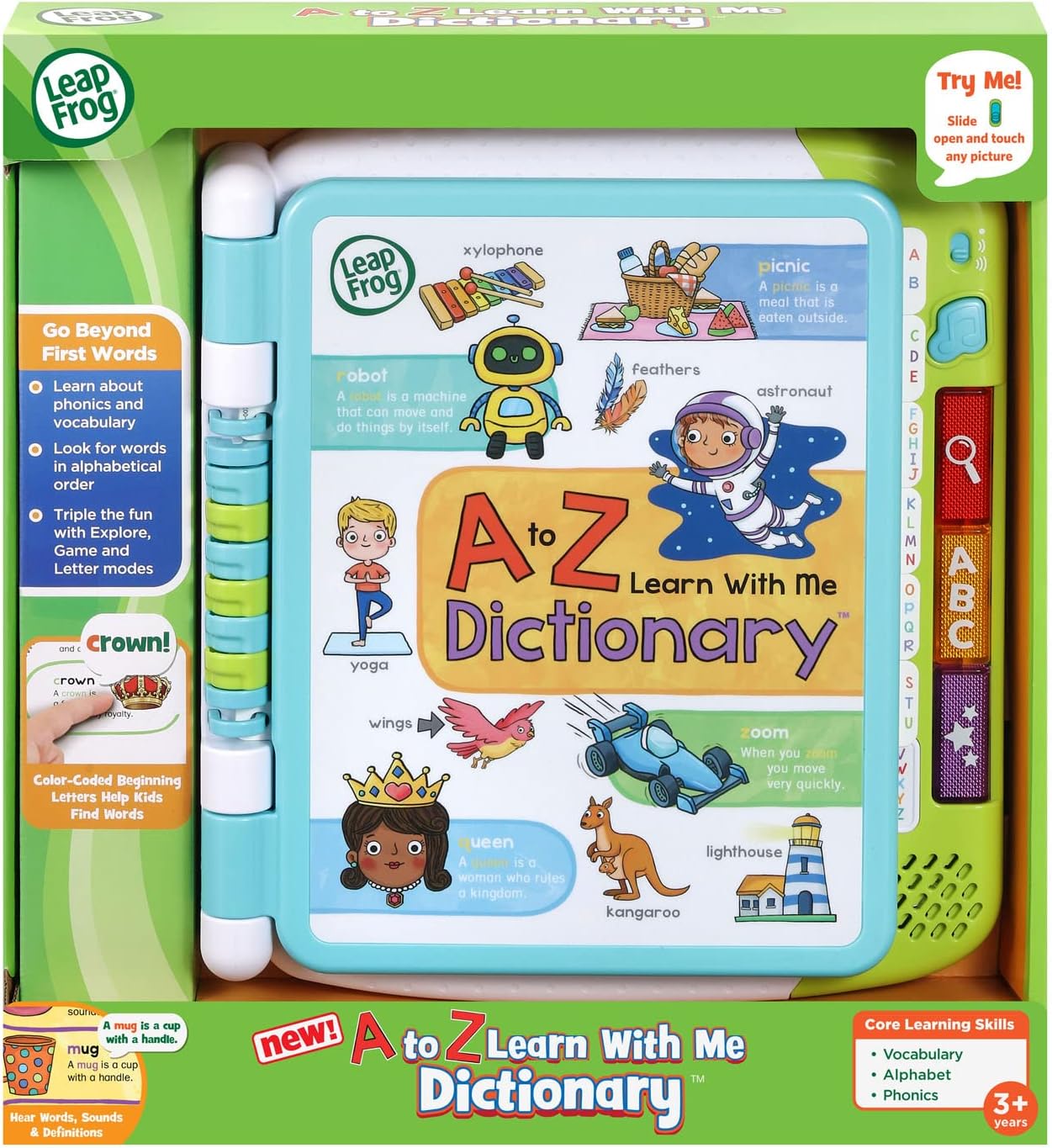 LeapFrog A to Z Learn with Me Dictionary