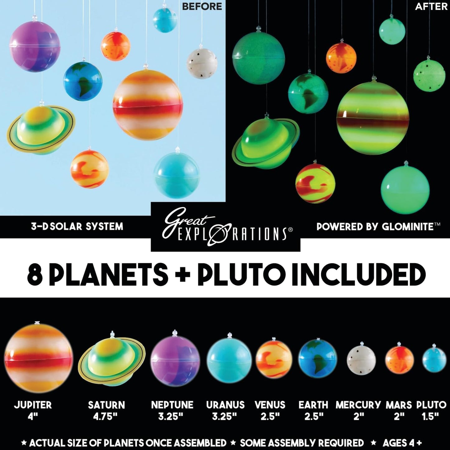 Great Explorations 3-D Solar System