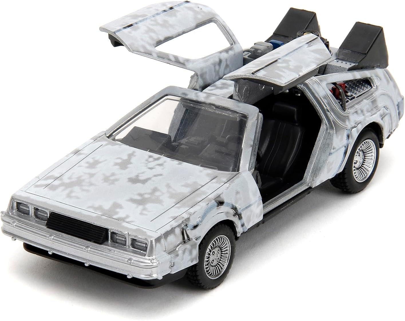 Jada Back To The Future Ghostbusters Time Machine Frost -1:32 Die-Cast Vehicle