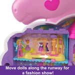 Polly Pocket Rainbow Unicorn Salon Styling Head