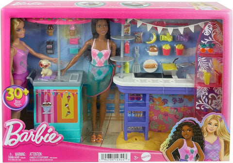 Barbie Beach Boardwalk Playset