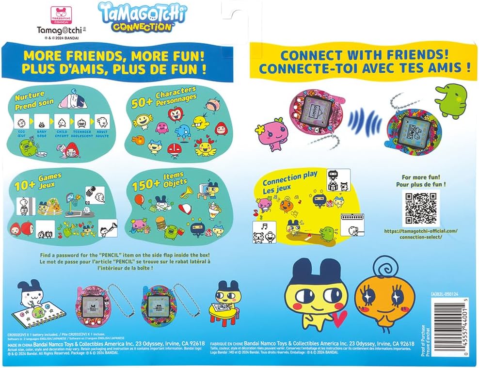 Bandai Tamagotchi Connection True Friends - Blue Graffiti and Pink Graffiti