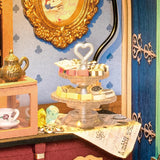 Robotime Rolife Alice's Tea Store DIY Miniature House Kit DG156