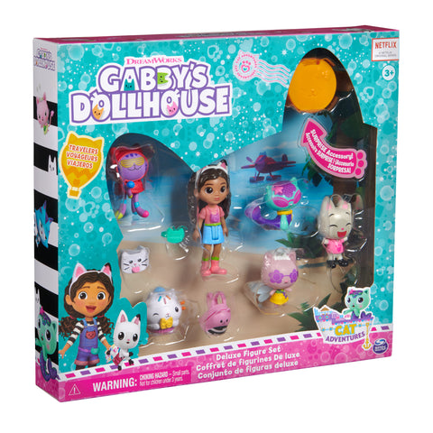 Gabby’s Dollhouse Travelers Deluxe Figure Gift Set