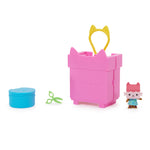 Set Mainan Klip Mini Kucing Kotak Bayi Rumah Boneka Gabby 