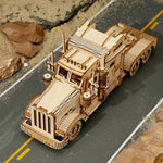 ROKR Heavy Truck Scale Model 3D Wooden Puzzle MC502