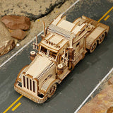 Robotime ROKR Heavy Truck Scale Model 3D Wooden Puzzle MC502