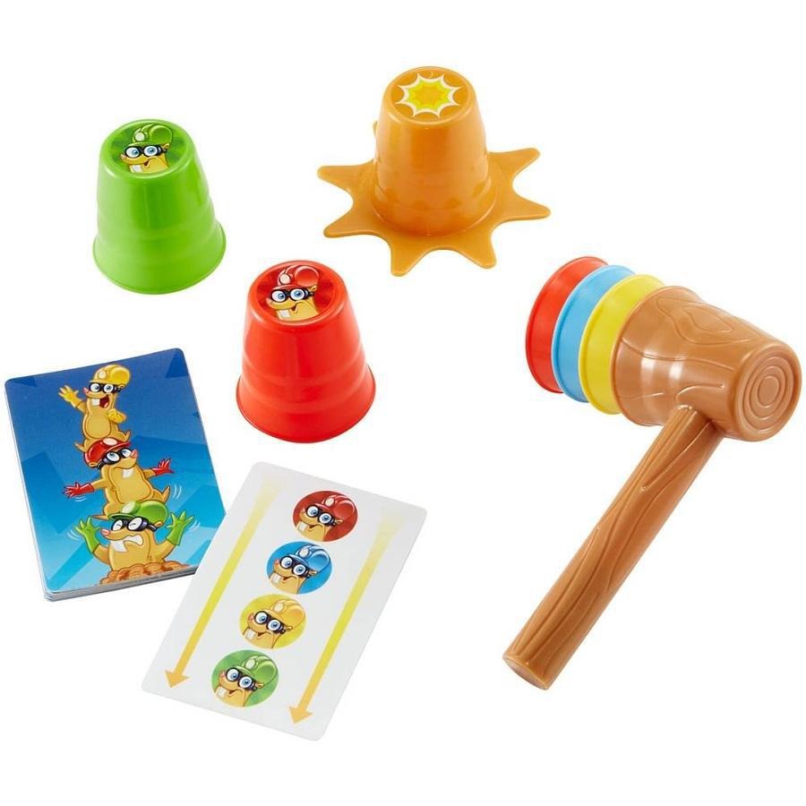 Mattel Fast Fun Whac-A-Mole Stack-A-Mole