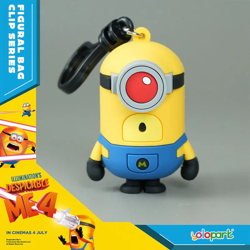 Yolopark Despicable Me 4 - 3D Foam Bag Clip Series