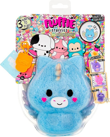 Fluffie Stuffiez ユニコーン 小型コレクション用ぬいぐるみ