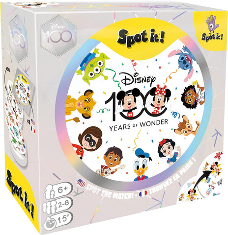 Spot It! Disney 100 Years of Wonder Card Game