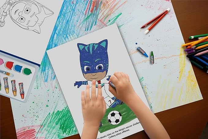 Deluxe Poster Paint & Colour : PJ Masks