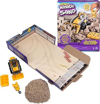 Kinetic Sand Dig And Demolish Kit