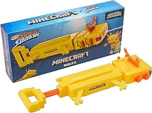 Nerf Super Soaker Minecraft Axolotl