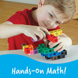 Learning Resources MathLink Cube Big Builder (200 Pieces)
