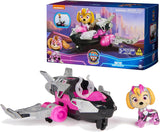 Paw Patrol Airplane Toy with Skye Mighty Pups Action Figure, Lights and Sounds