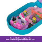 Polly Pocket Playset Minions Collectible Compact with 9 Accessories