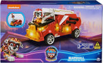 Paw Patrol Firetruck Toy with Marshall Mighty Pups Action Figure, Lights and Sounds