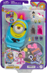 Polly Pocket Playset Minions Collectible Compact with 9 Accessories