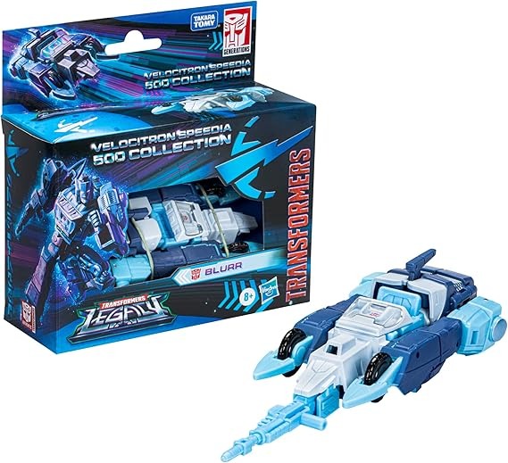 Transformers Generations Legacy Velocitron Speedia 500 Collection Deluxe Blurr